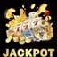Biểu tượng máy đánh bạc và jackpot trên 188V
